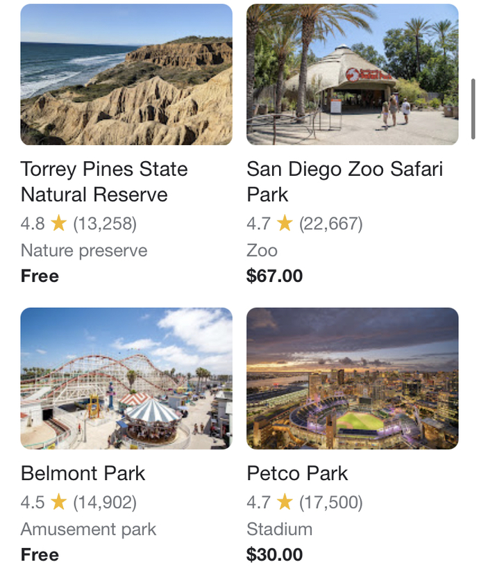 What should I do in San Diego?