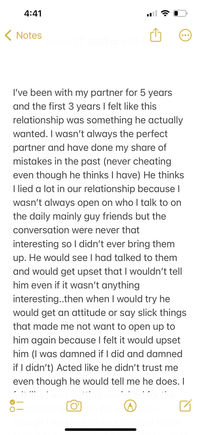 Does he actually want to be with me or just feels obligated?