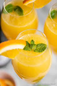 Mimosas can be okay if you're on a holiday and having some breakfast