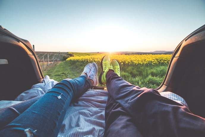 I feel relaxed with my partner most of the time. agree or disagree?