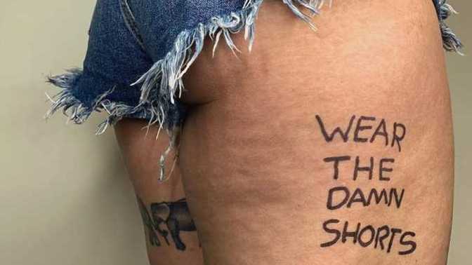 Cellulite and wearing shorts/skirts/mini dresses? What do you think when you see it?
