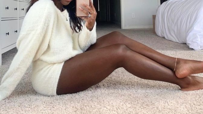 Mostly black girls have so nice skin or is it Instagram filter effect?