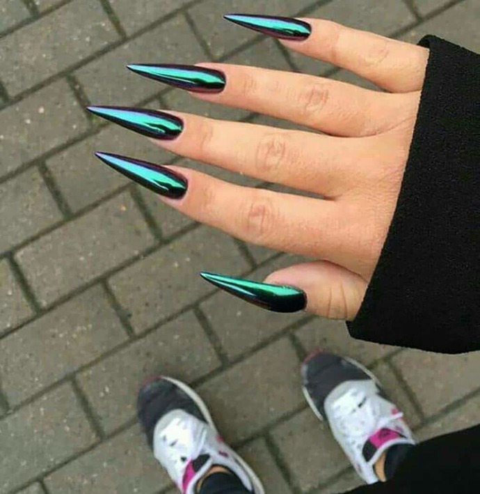 Painted my nails (because bored) what do you think?