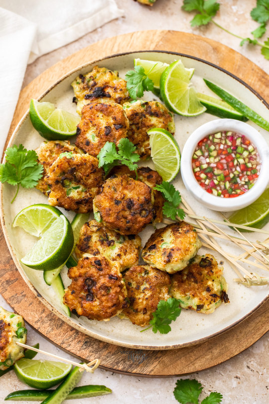 Thai fish cakes
