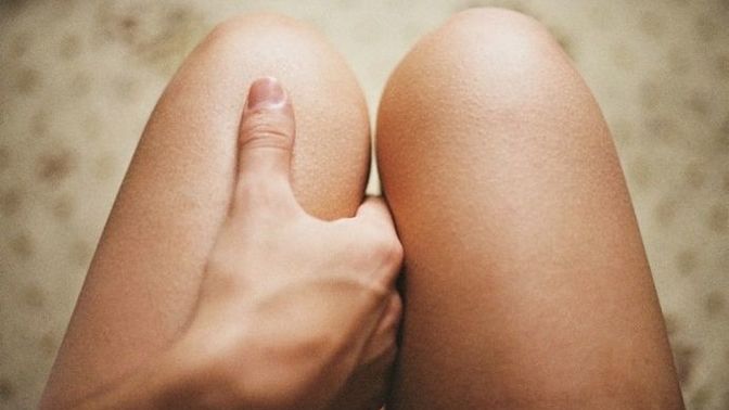 I have anxiety & tend to shake my leg a lot. My guy friend touched my thigh & squeezed it more than 1x. Is he trying to comfort me/calm my stress or?