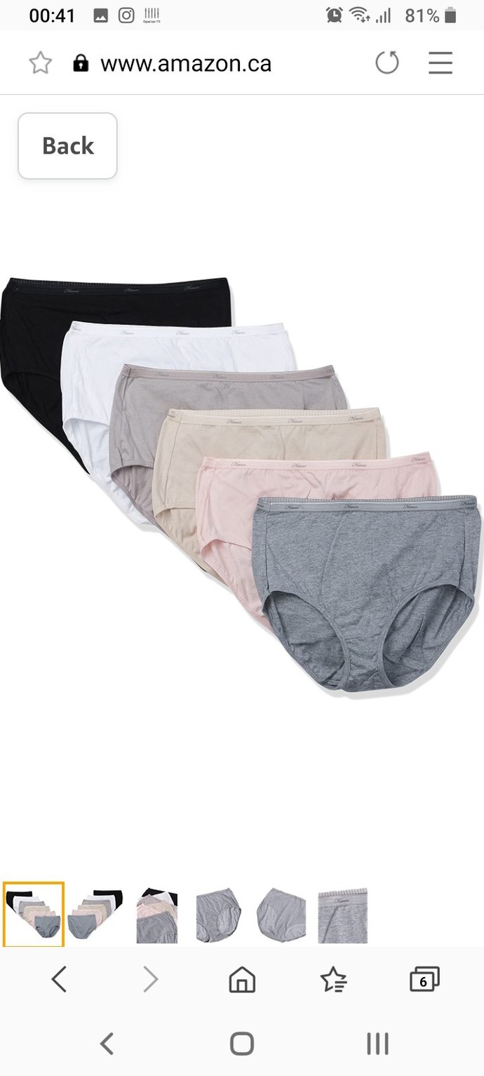 What type of underwear you wear more often ?