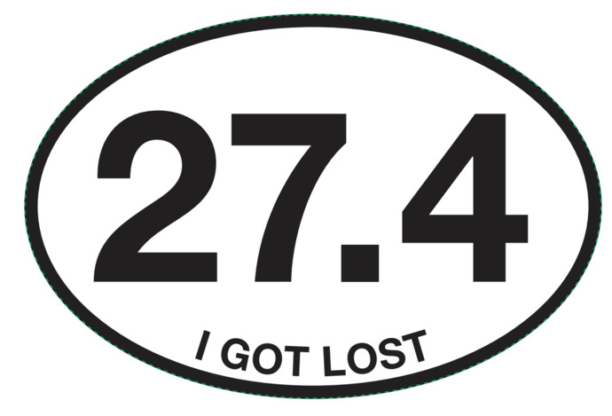 What is the best bumper sticker you have seen on the back of a car?