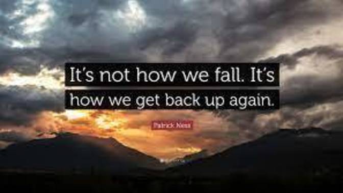 Name a Time in your Life when You were Determined to GET BACK "YOU" AGAIN?