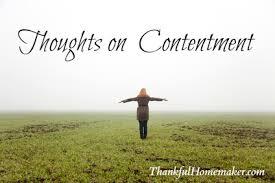 What is Something you Find that Brings you Contentment?
