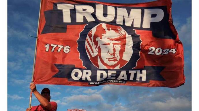 With all these charges against Trump - Are you still supporting of him and will donate to his cause even though he is a now a felon?