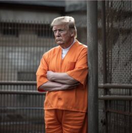 With all these charges against Trump - Are you still supporting of him and will donate to his cause even though he is a now a felon?