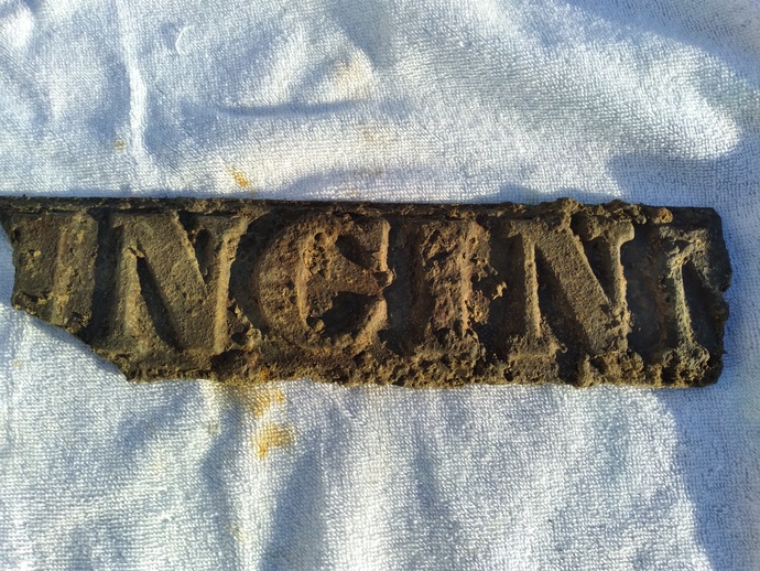 Pulled from a river near a Civil War Battlefield