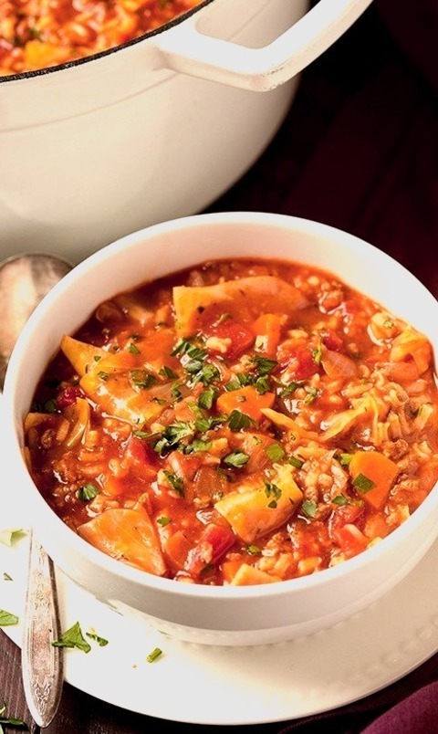 CABBAGE ROLL SOUP