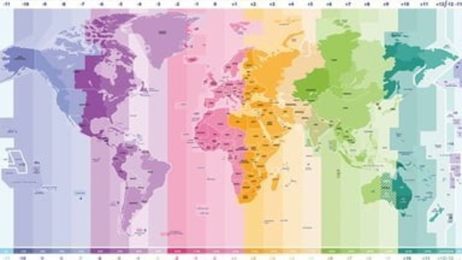 How is time correlated on this planet?