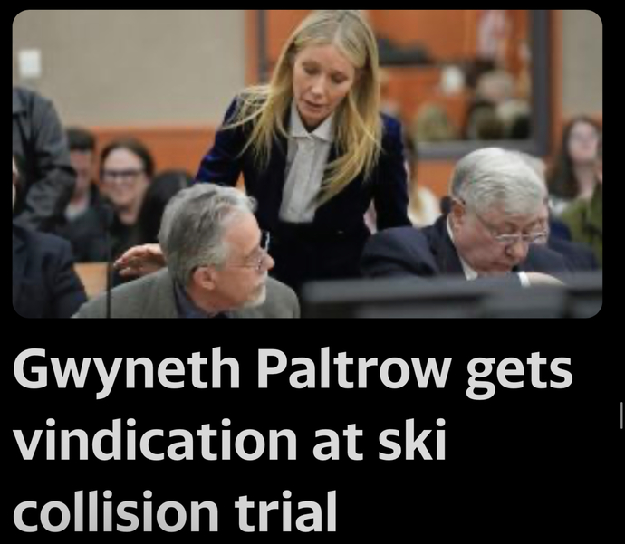 What do you think Gwyneth whispered in her suer’s ear?