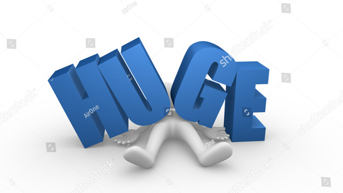 How do you pronounce the word ‘huge’?