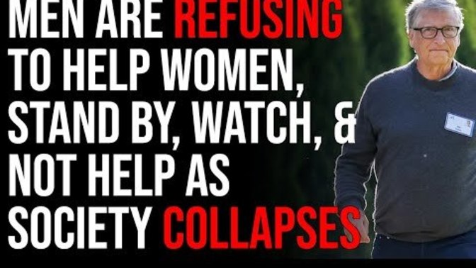 Why are men refusing to help women in need?