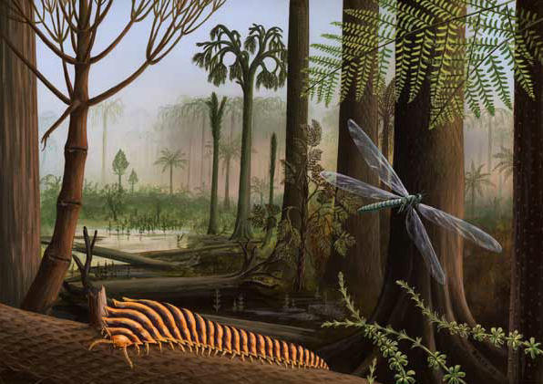 When you think before the dinosaurs, what comes to mind?