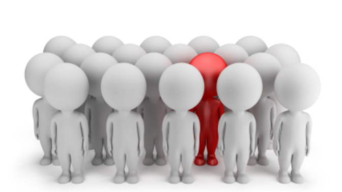 Can you recognize a person as an individual and also part of a group?