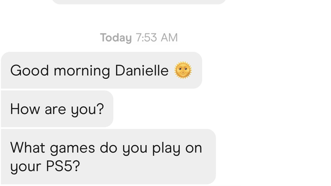 Anyone else agree this guy’s back to back messages are excessive as an intro?
