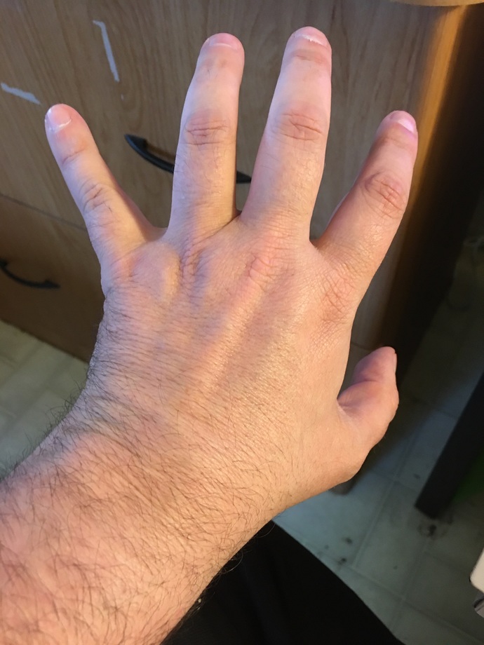 my left hand
