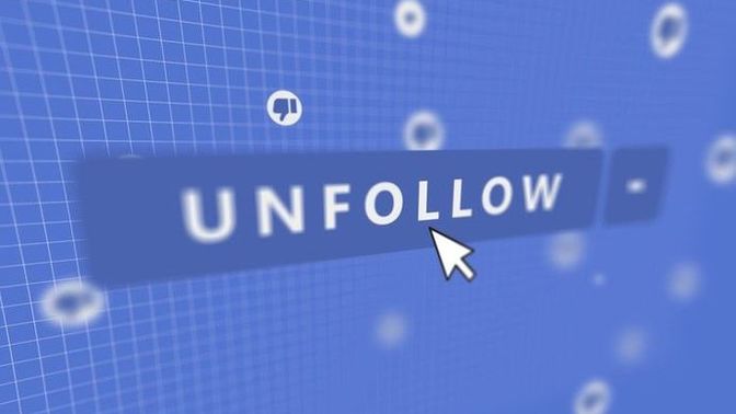 He unfollowed me on facebook after he rejected me and agreed on being friends , why is that?