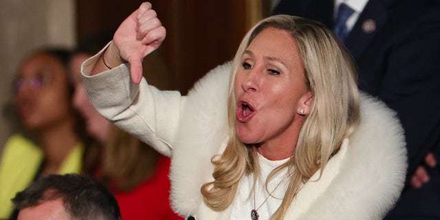 Why is the congresswoman from other red state coming to sew chaos and problems in another state - shouldnt they be doing legislative work ?