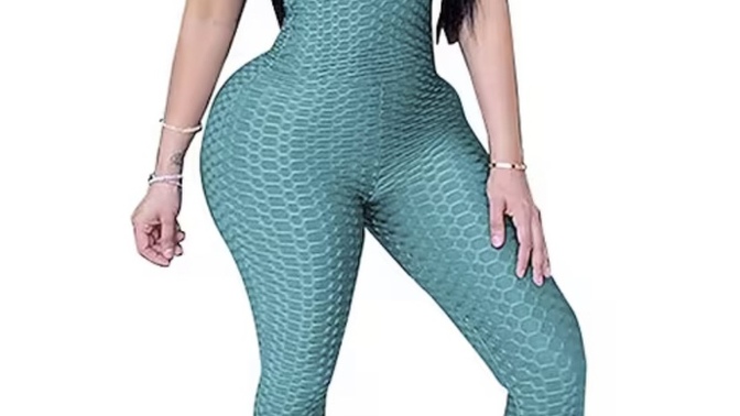 What does it mean when a woman wears too much spandex? especially to perk up her boobs and ass?