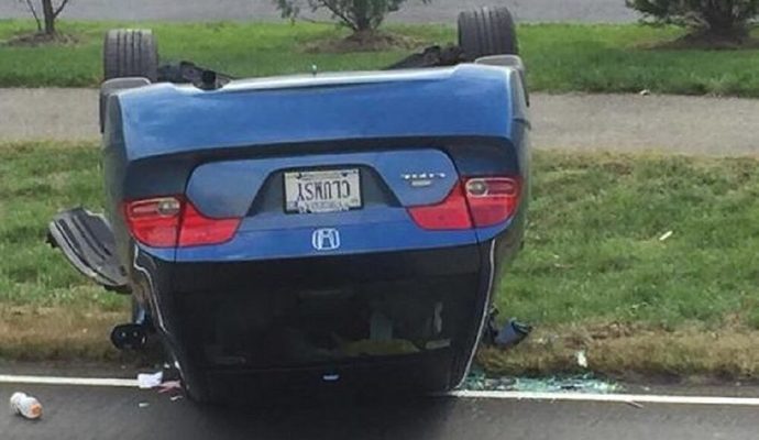 Do you ever see funny/interesting personalized license plates?