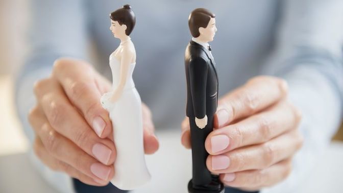 Fill the blank: divorce is for those who_____?