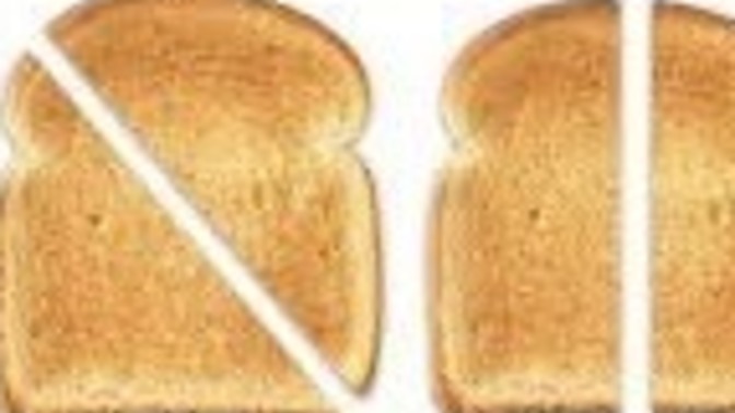 Which way do you cut your sandwich?