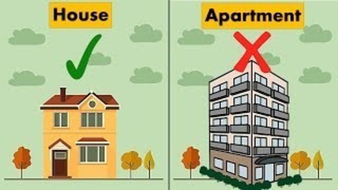 The struggle 😩, I'm loving the convenience of an apartment but I know long run house is best. What should I do?