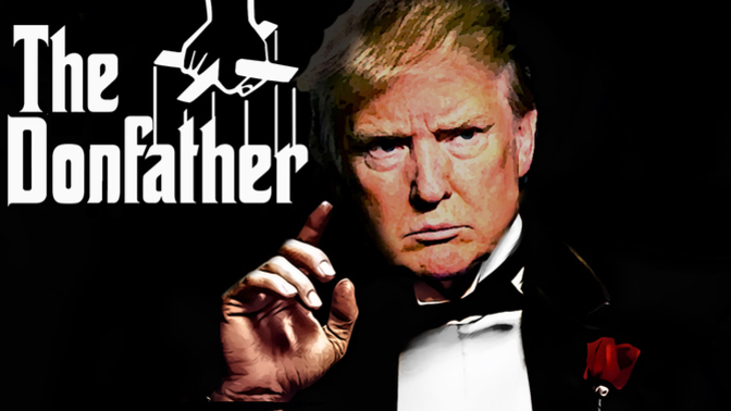 How long do you give until Fox News viewers will turn on him for speaking against the Godfather?