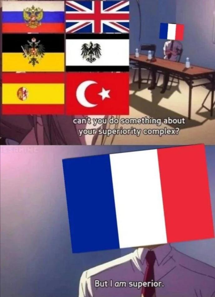 Why do the French think they are superior to the rest of humanity?