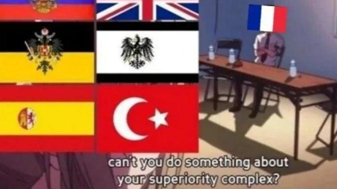 Why do the French think they are superior to the rest of humanity?