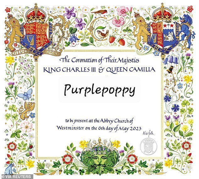 Whats your opinion on the green man on King Charless invitations?