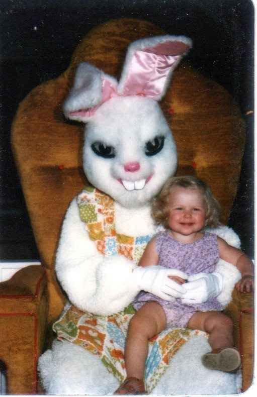 When you were a child were you afraid of the Easter Bunny?