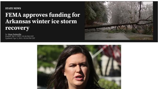 Huckabbee asking for Federal Help?