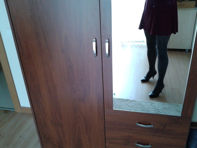 Girls, what do you think of my bedroom cabinet?