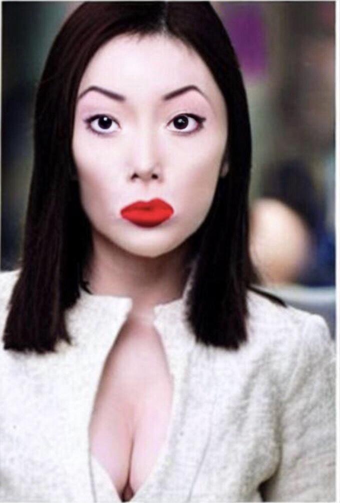 Is this Korean actress beautiful?