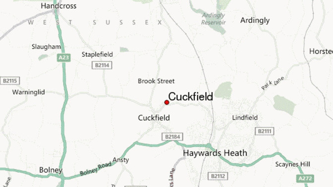 There is a village in England named "Cuckfield". How do you feel about this place?
