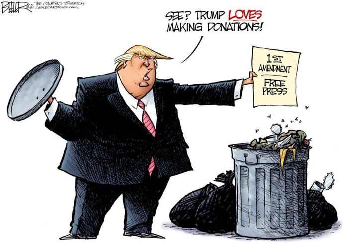 Will a Gag order silence (and his supporters) or fire them up even more?