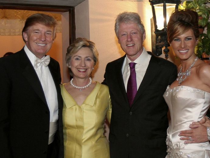 The party that gave us the "Clintons" talks about how crooked Trump is... Your Thoughts?