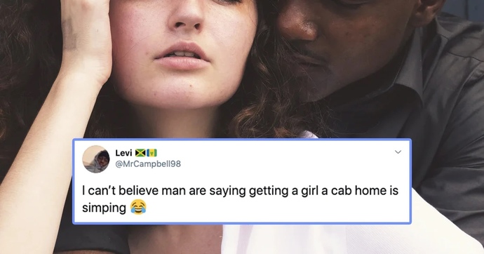 Guys, whats the difference between a simp and treating a lady?