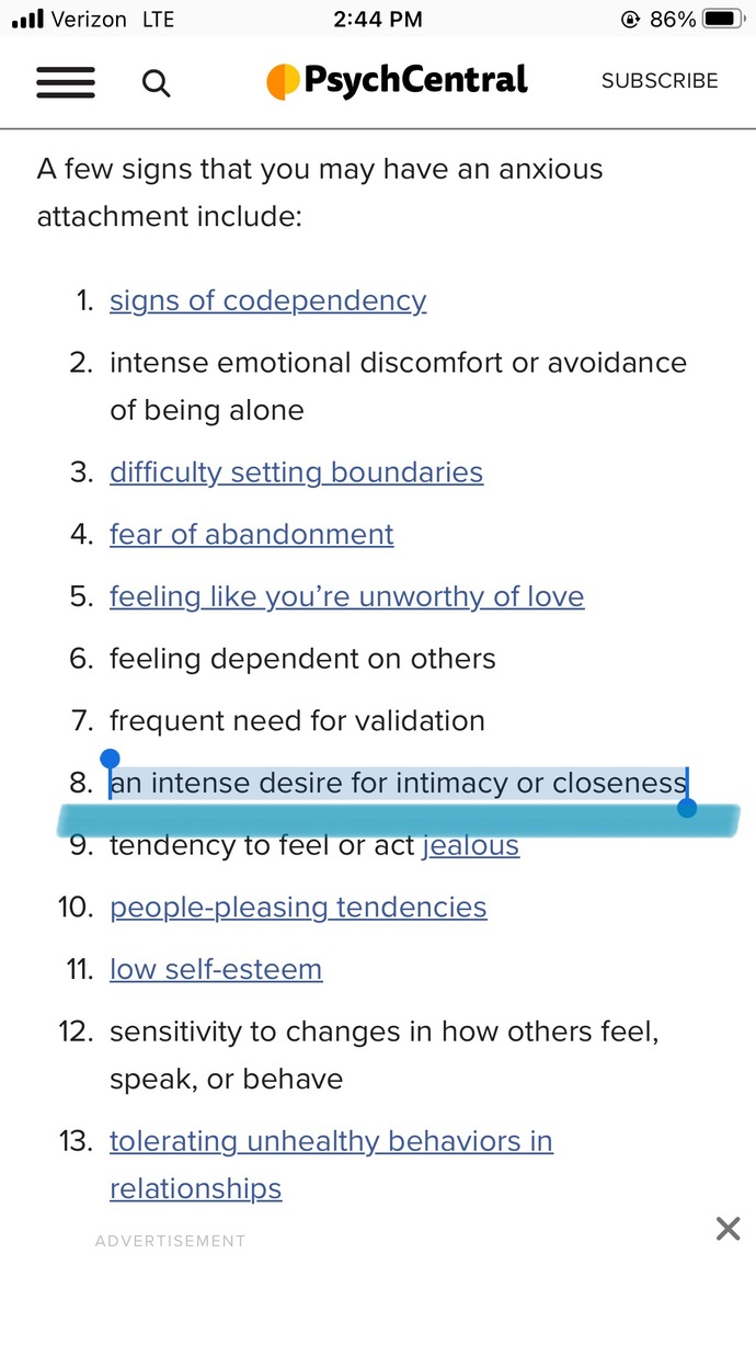How badly do you want to connect or be close with people?