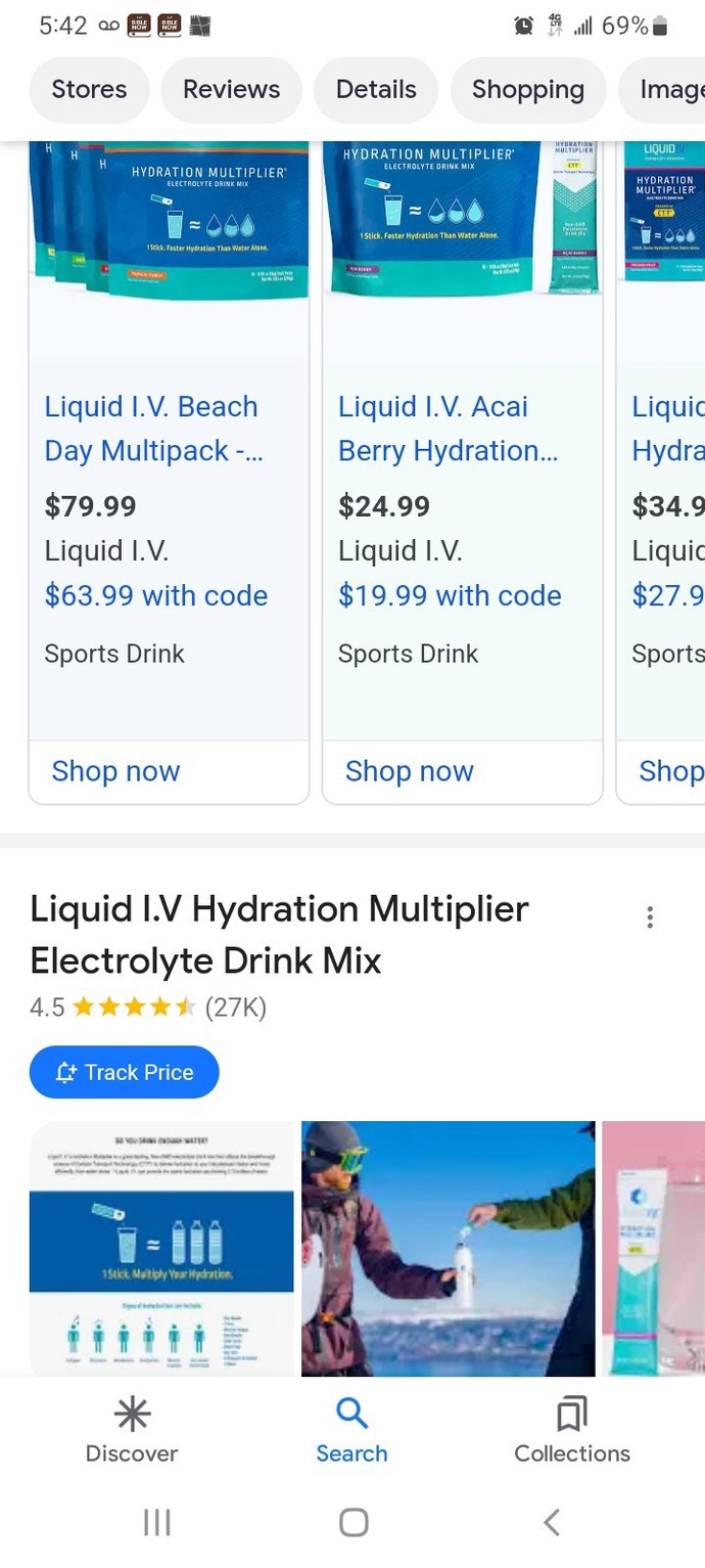 I accidently drank liquid iv that I put in a glass two days ago and