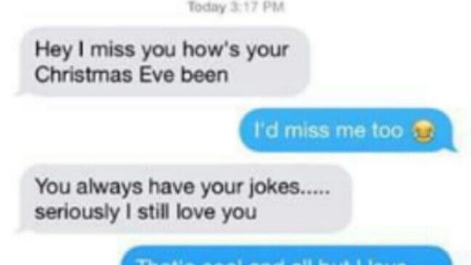 Would you be in contact or no contact with your ex for the holidays?