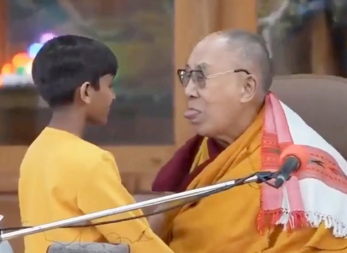Would you consider making out with the Dalai Lama?