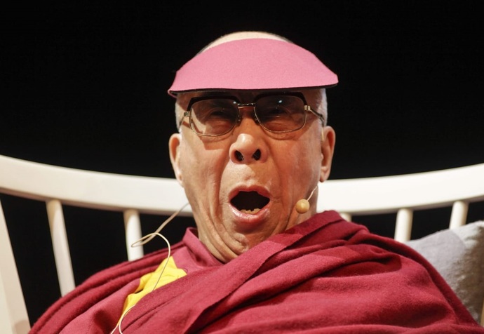 Would you consider making out with the Dalai Lama?