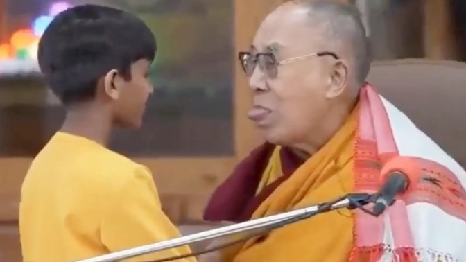 Would you consider making out with the Dalai Lama?